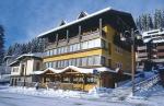 Italský hotel Crozzon v zimě