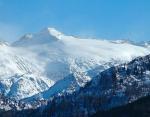 Italské středisko Pinzolo a zimní krajina