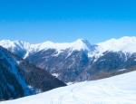 Oblast Val di Sole - část údolí Rabbi